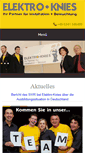 Mobile Screenshot of elektro-knies.de